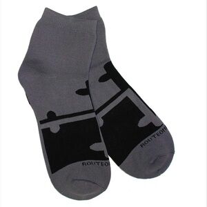 🆕 Adult Maryland Flag Grayscale Ankle Socks for Men or Women